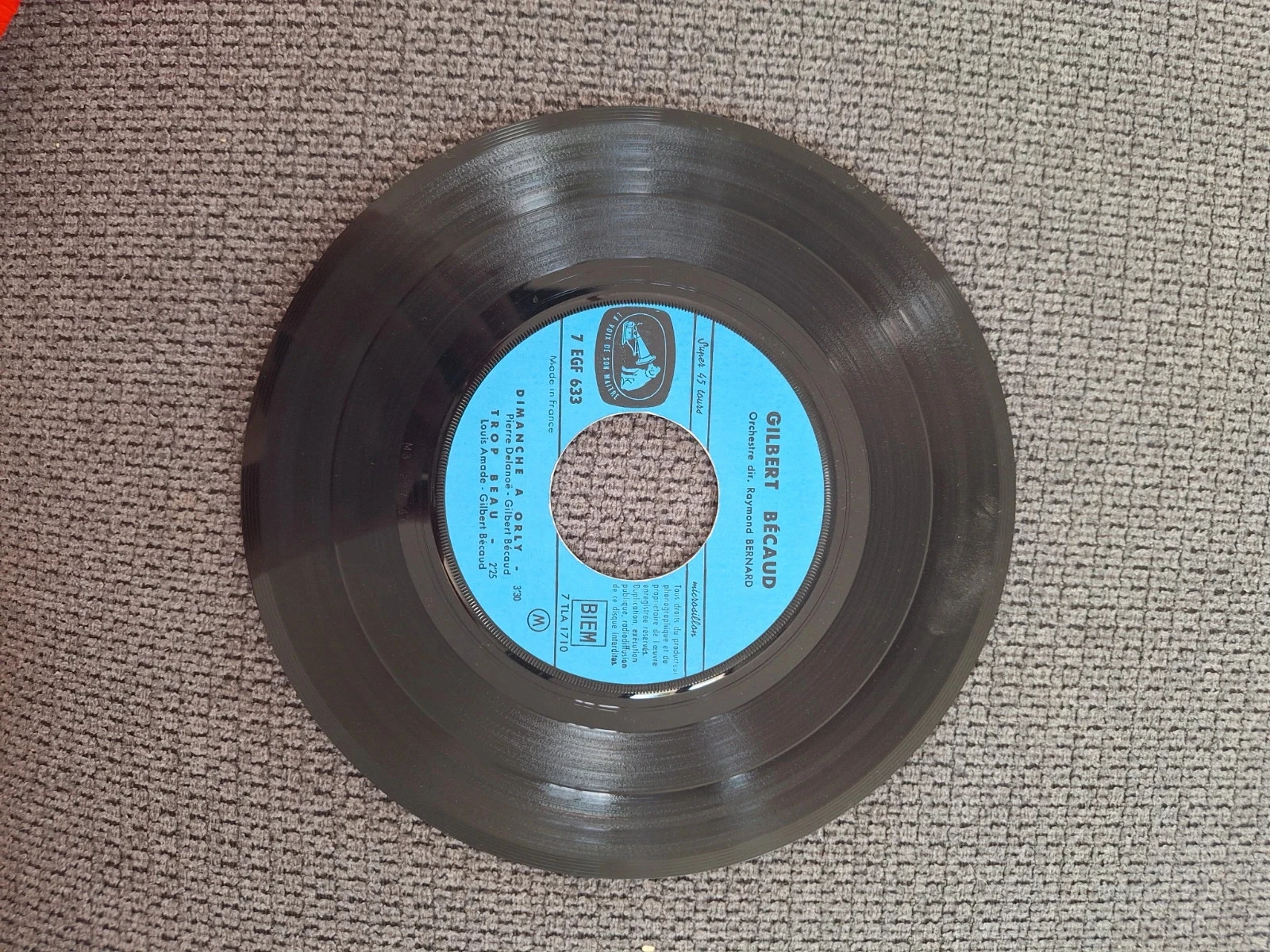 Disco super 45 rotações EGF 633 – photo 3